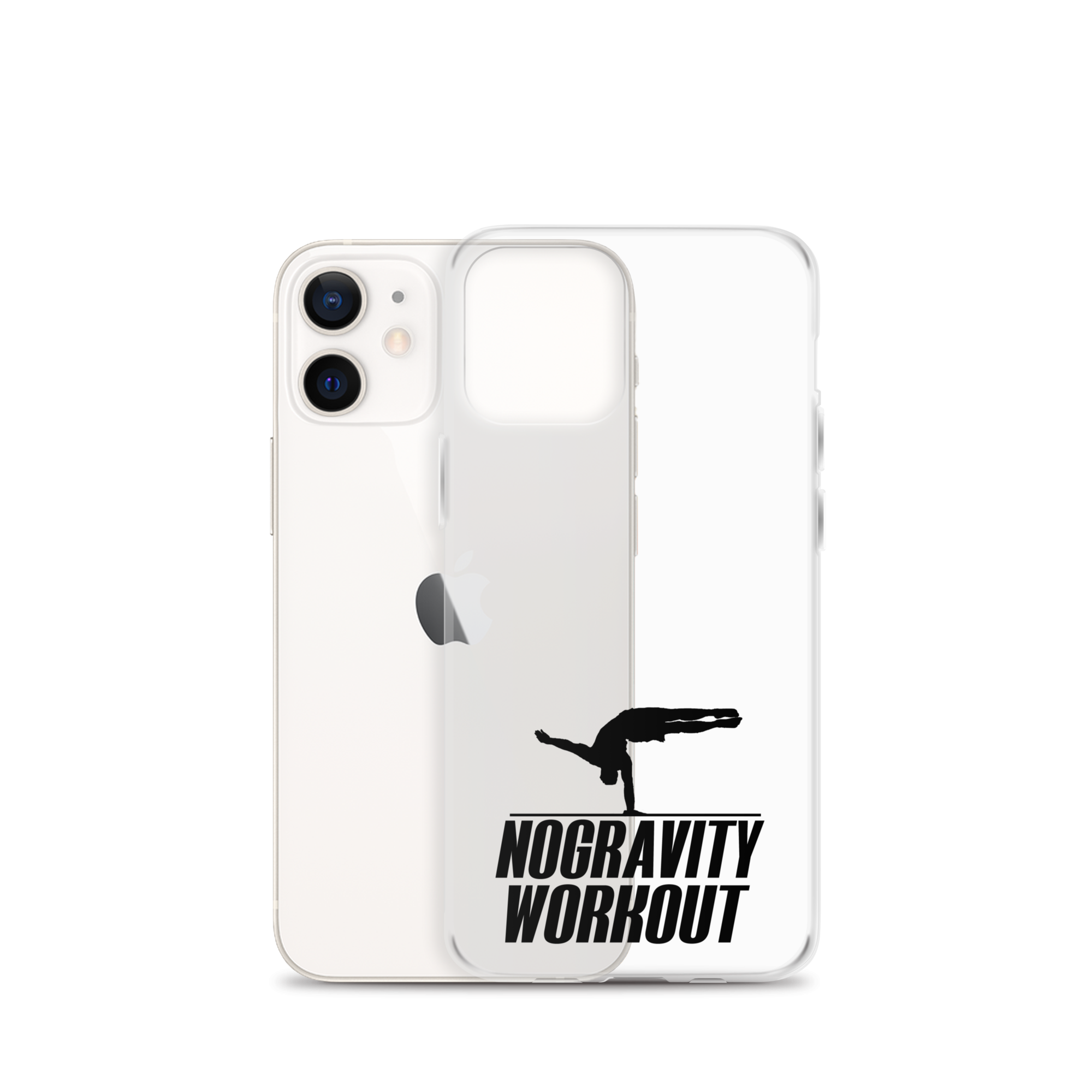 Cover iPhone® Serie 13/14 trasparente Nogravity Workout